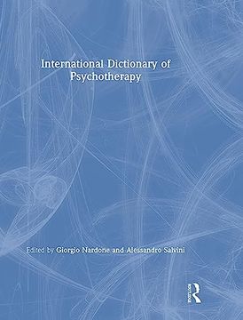 portada International Dictionary of Psychotherapy (in English)