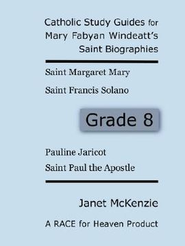 portada race for heaven's catholic study guides for mary fabyan windeatt's saint biographies grade 8 (en Inglés)