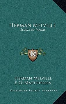 portada herman melville: selected poems (en Inglés)