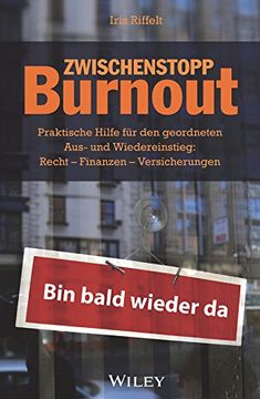 portada Zwischenstopp Burnout: Praktische Hilfe für den Geordneten Aus- und Wiedereinstieg: Rechte, Finanzen, v Ersicherungen