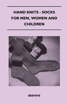portada hand knits - socks for men, women and children (en Inglés)