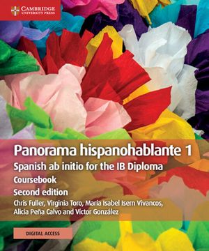 portada Panorama Hispanohablante 1 Cours With Cambridge Elevate Edition: Spanish ab Initio for the ib Diploma (in Spanish)
