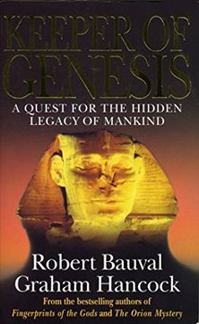 portada Keeper of Genesis: A Quest for the Hidden Legacy of Mankind (en Inglés)