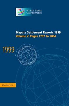 portada dispute settlement reports 1999: volume 5, pages 1797-2094 (en Inglés)