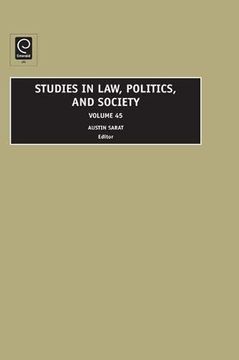 portada Studies in Law, Politics and Society (en Inglés)