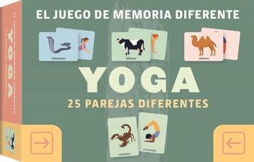 portada El Juego de Memoria Diferente Yoga. 25 Parejas Diferentes (in Spanish)