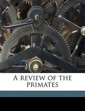 portada a review of the primates volume 3 (en Inglés)