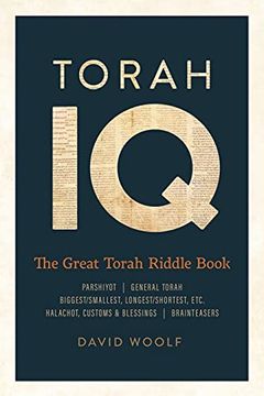 portada Torah iq: The Great Torah Riddle Book (en Inglés)