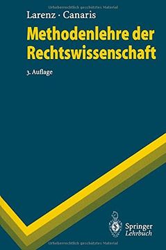 portada Methodenlehre der Rechtswissenschaft (en Alemán)