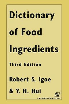 portada Dictionary of Food and Ingredients (in English)