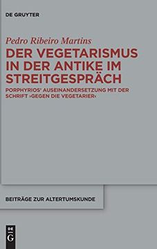 portada Der Vegetarismus in der Antike im Streitgespräch (en Alemán)