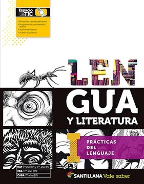 portada Lengua y literatura I. Prácticas del lenguaje
