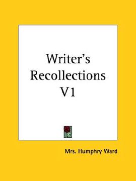 portada writer's recollections v1 (en Inglés)