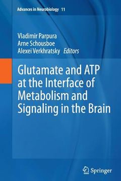 portada Glutamate and Atp at the Interface of Metabolism and Signaling in the Brain (en Inglés)