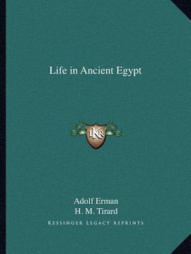 portada life in ancient egypt (en Inglés)