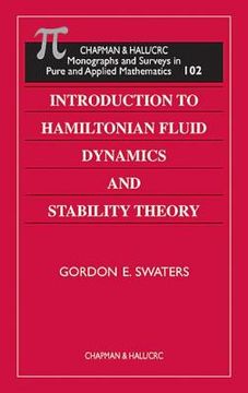 portada introduction to hamiltonian fluid dynamics and stability theory (en Inglés)