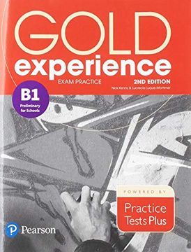 portada Gold Experience 2nd Edition Exam Practice: Cambridge English Preliminary for Schools (B1) (in English)
