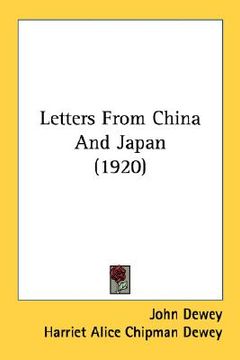 portada letters from china and japan (1920) (en Inglés)