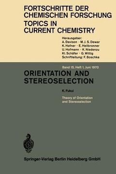 portada orientation and stereoselection (en Inglés)