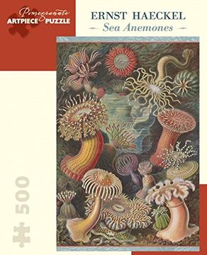portada Ernst Haeckel sea Anemones 500-Piece Jigsaw Puzzle (en Inglés)