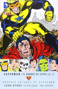 portada Grandes Autores de Superman: John Byrne - Superman: El hombre de acero vol. 5