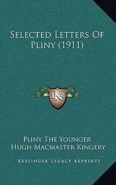 portada selected letters of pliny (1911) (en Inglés)