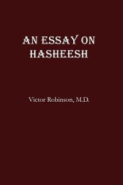 portada an essay on hasheesh (in English)