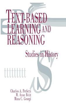 portada Text-Based Learning and Reasoning: Studies in History