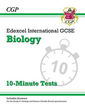 portada New Grade 9-1 Edexcel International Gcse Biology: 10-Minute Tests (With Answers) (Cgp Igcse 9-1 Revision) (en Inglés)