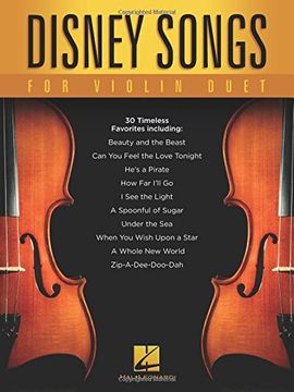 portada Disney Songs for Violin Duet 