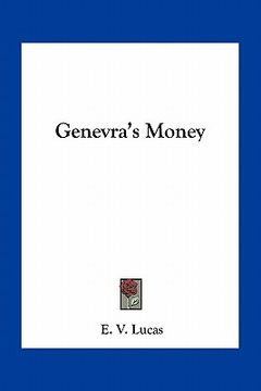 portada genevra's money (en Inglés)
