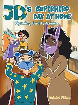 portada Jd'S Superhero day at Home: Fighting Baddy Germs (in English)