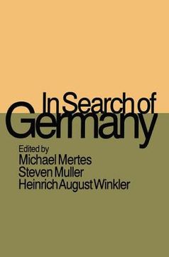 portada In Search of Germany (en Inglés)