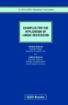 portada examples for the application of linear regression (en Inglés)