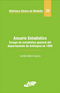 portada Anuario Estadístico Tomo 20 (in Spanish)