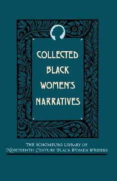 portada collected black women's narratives (en Inglés)
