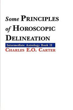 portada some principles of horoscopic delineation (en Inglés)