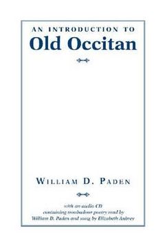 portada an introduction to old occitan [with cd (audio)] (en Inglés)