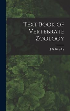 portada Text Book of Vertebrate Zoology