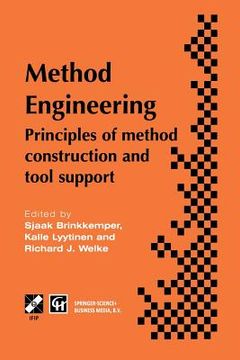 portada Method Engineering: Principles of Method Construction and Tool Support (en Inglés)