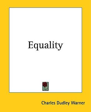 portada equality (en Inglés)