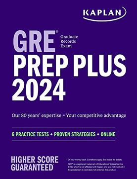 portada Gre Prep Plus 2024: 6 Practice Tests + Proven Strategies + Online (Kaplan Test Prep) 