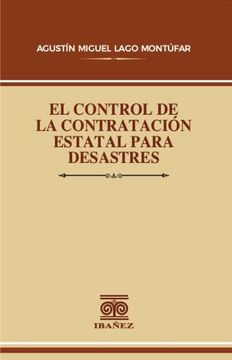 portada EL CONTROL DE LA CONTRATACIÓN ESTATAL PARA DESASTRES