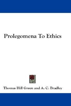 portada prolegomena to ethics (in English)