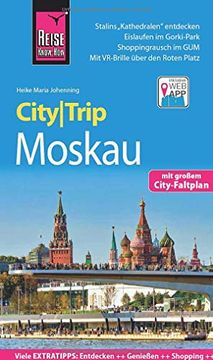 portada Reise Know-How Citytrip Moskau: Reiseführer mit Stadtplan und Kostenloser Web-App (en Alemán)