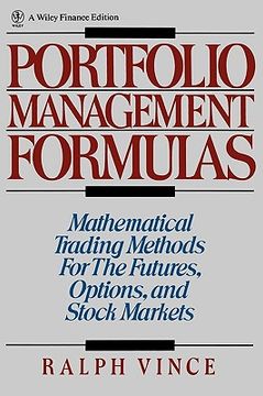 portada portfolio management formulas: mathematical trading methods for the futures, options, and stock markets