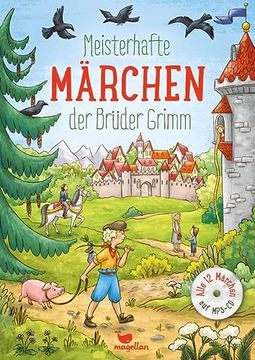 portada Meisterhafte Märchen der Brüder Grimm, mit Mp3-Cd (en Alemán)