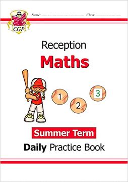 portada New Maths Daily Practice Book: Reception - Summer Term (Cgp Reception) (in English)