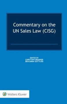 portada Commentary On The Un Sales Law (cisg) (en Inglés)