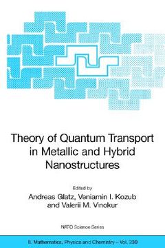 portada theory of quantum transport in metallic and hybrid nanostructures (en Inglés)